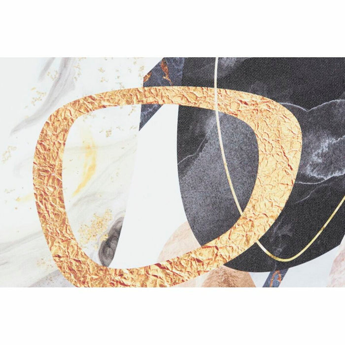 Canvas DKD Home Decor Pinewood Canvas 40 x 1,8 x 40 cm