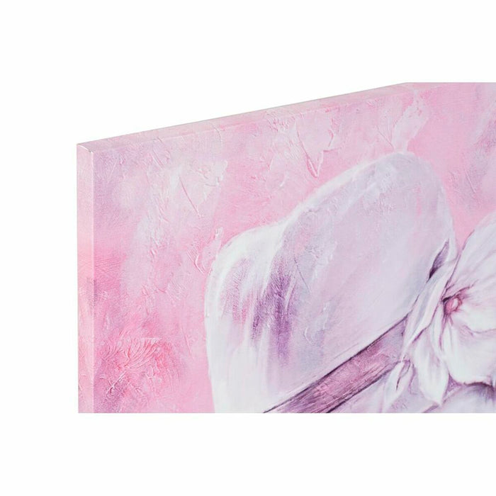 Canvas DKD Home Decor Pinewood Canvas 50 x 1,8 x 70 cm