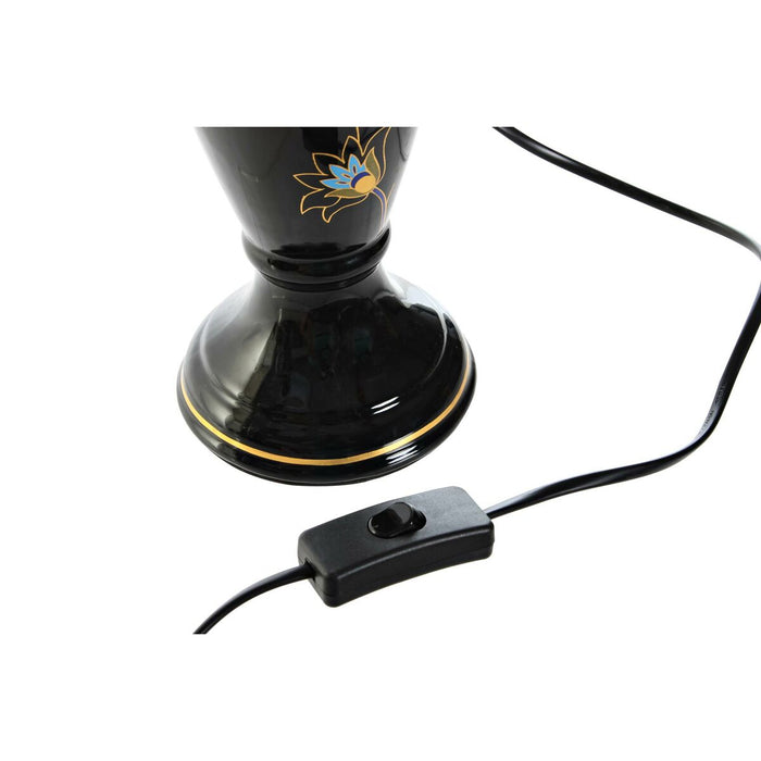 Desk lamp DKD Home Decor Black Golden Bird 220 V 50 W Oriental (28 x 28 x 51 cm) (2 Units)