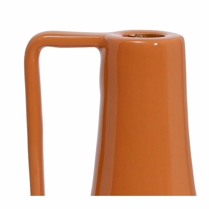 Candleholder DKD Home Decor Metal Lacquered (11 x 11 x 20 cm) (2 Units)