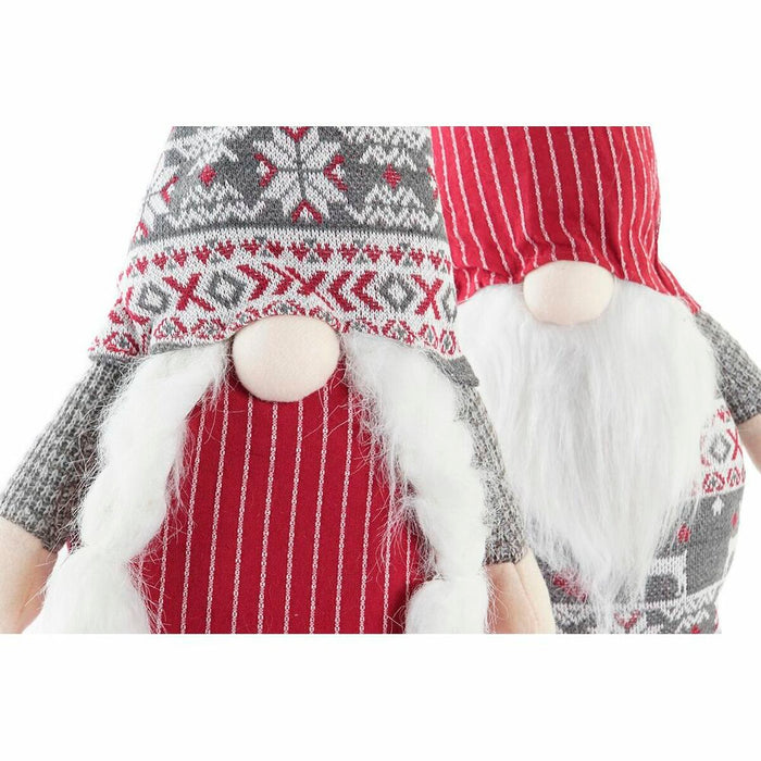 Christmas bauble DKD Home Decor Gnome Polyester (24 x 14 x 58 cm) (2 Units)