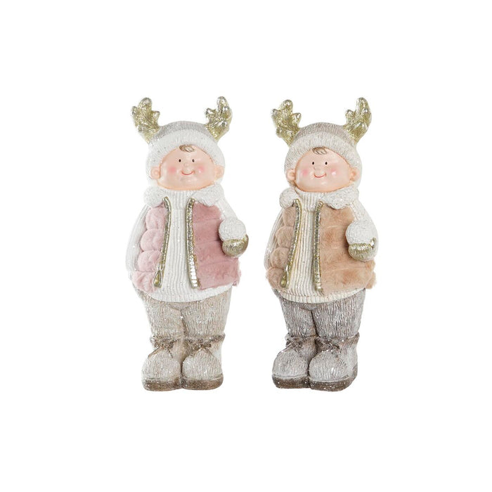 Christmas bauble DKD Home Decor Boys Magnesium (20,5 x 18 x 49,5 cm) (2 Units)