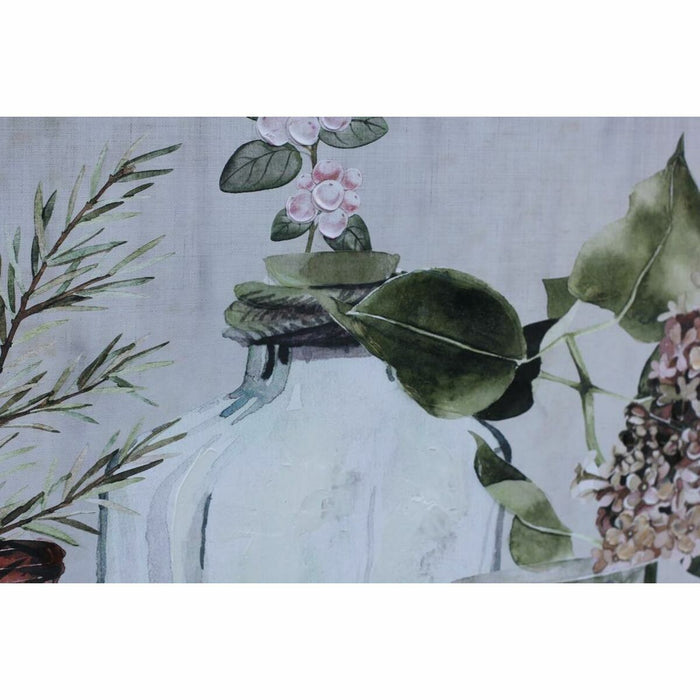 Canvas DKD Home Decor Canvas MDF Wood 120 x 2,8 x 60 cm