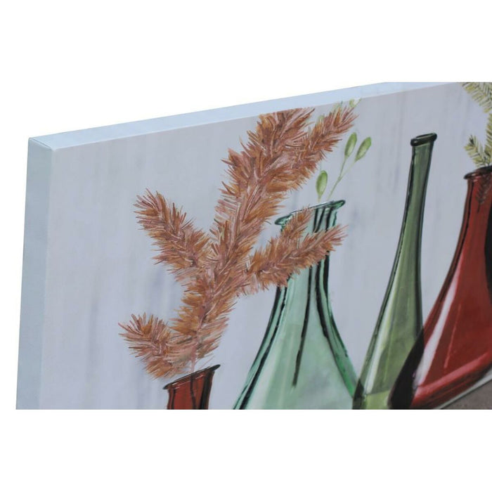 Canvas DKD Home Decor Canvas MDF Wood 120 x 2,8 x 60 cm