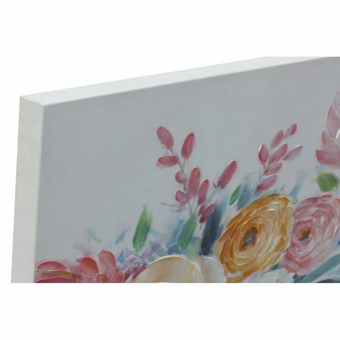 Canvas DKD Home Decor Canvas MDF Wood 80 x 2,8 x 80 cm