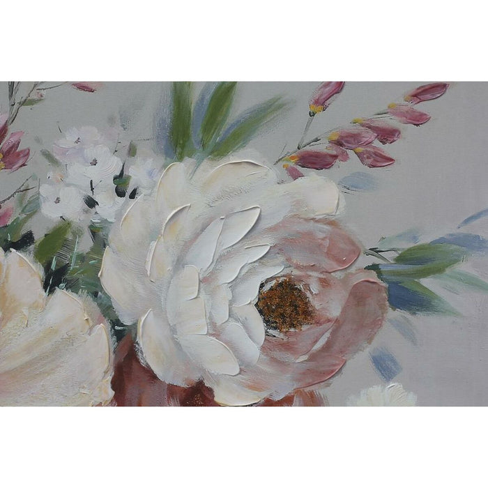 Canvas DKD Home Decor Canvas MDF Wood 80 x 2,8 x 80 cm