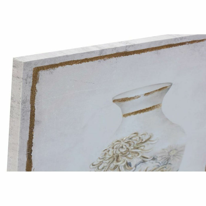 Canvas DKD Home Decor Canvas MDF Wood 50 x 1,8 x 70 cm
