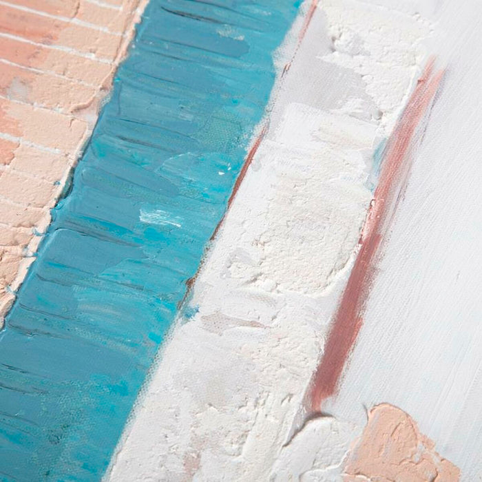 Canvas DKD Home Decor Pinewood Canvas 90 x 3,7 x 120 cm