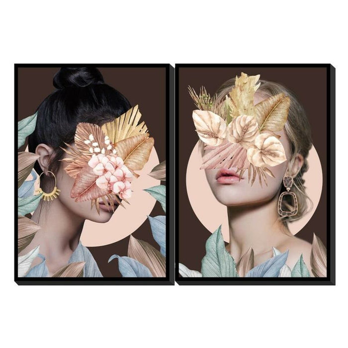 Canvas DKD Home Decor polystyrene Canvas 50 x 3,5 x 70 cm