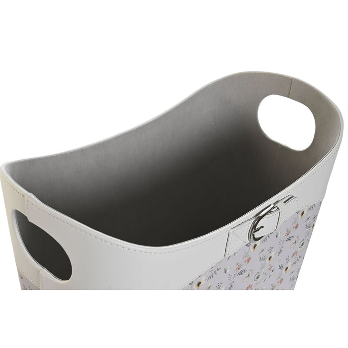 Magazine rack DKD Home Decor Blue White Grey Light Pink Polyurethane PVC 39 x 21 x 34 cm (2 Units)