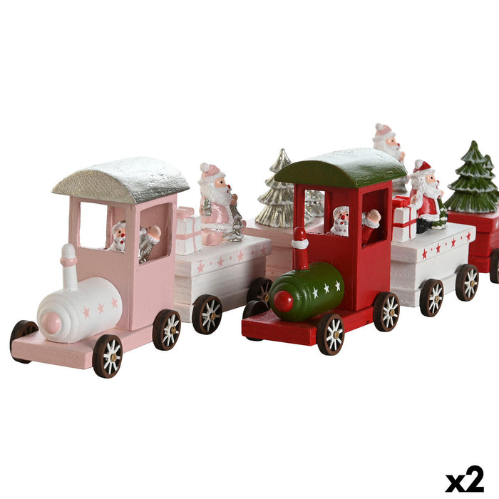 Christmas bauble DKD Home Decor Red Green 35,5 x 5 x 8,8 cm (2 Units)