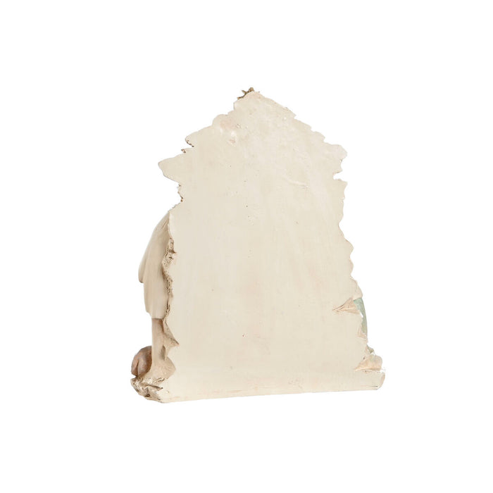 Christmas nativity set DKD Home Decor Blue White Pink Resin 24 x 8 x 27,5 cm (2 Units)