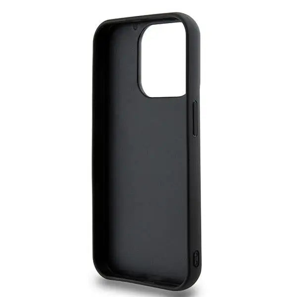 DKNY 3D Rubber Repeat Pattern case for iPhone 15 Pro Max - black - Cell phone cases and covers<<<HurtelXML