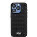 DKNY 3D Rubber Repeat Pattern case for iPhone 15 Pro Max - black - Cell phone cases and covers<<<HurtelXML