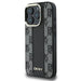 DKNY Checkered Pattern Magsafe iPhone 16 Pro Case - Black - Cell phone cases and covers<<<HurtelXML