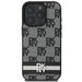 DKNY Checkered Pattern & Printed Stripes case for iPhone 16 Pro - black - Cell phone cases and covers<<<HurtelXML