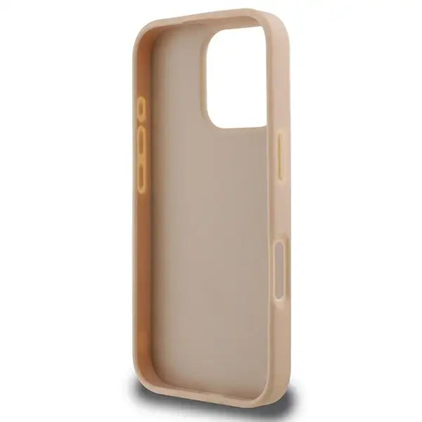 DKNY Checkered Pattern & Printed Stripes iPhone 16 Pro Case - Pink - Cell phone cases and covers<<<HurtelXML