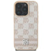 DKNY Checkered Pattern & Printed Stripes iPhone 16 Pro Max Case - Pink - Cell phone cases and covers<<<HurtelXML