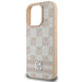 DKNY Checkered Pattern & Printed Stripes iPhone 16 Pro Max Case - Pink - Cell phone cases and covers<<<HurtelXML