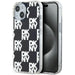 DKNY IML Checkered Mono Pattern case for iPhone 15 Plus / 14 Plus - black - Cell phone cases and covers<<<HurtelXML