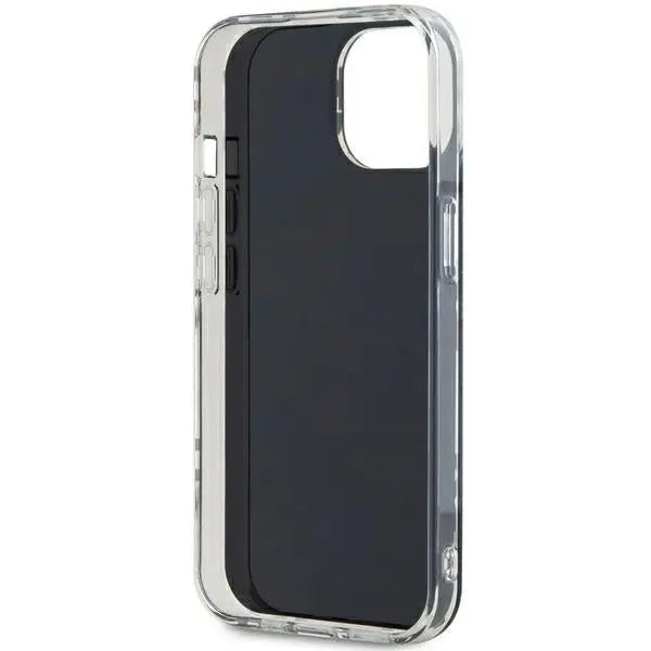 DKNY IML Checkered Mono Pattern case for iPhone 15 Plus / 14 Plus - black - Cell phone cases and covers<<<HurtelXML