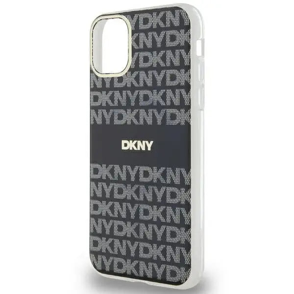 DKNY IML Mono & Stripe MagSafe case for iPhone 11 / Xr - black - Cell phone cases and covers<<<HurtelXML