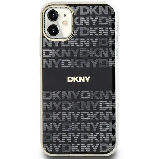 DKNY IML Mono & Stripe MagSafe case for iPhone 11 / Xr - black - Cell phone cases and covers<<<HurtelXML
