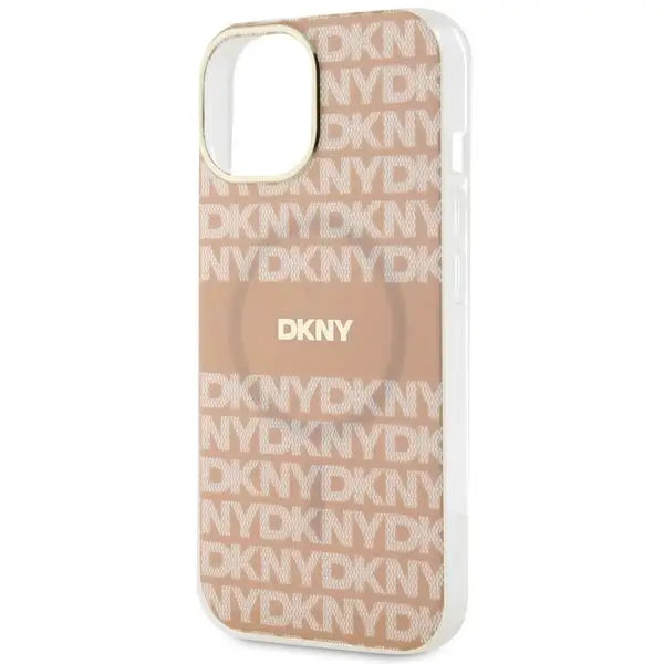 DKNY IML Mono & Stripe MagSafe case for iPhone 15 / 14 / 13 - pink - Cell phone cases and covers<<<HurtelXML
