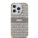 DKNY IML Mono & Stripe MagSafe case for iPhone 15 Pro - beige - Cell phone cases and covers<<<HurtelXML