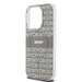 DKNY IML Mono & Stripe MagSafe case for iPhone 15 Pro - beige - Cell phone cases and covers<<<HurtelXML
