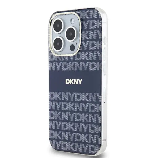 DKNY IML Mono & Stripe MagSafe case for iPhone 15 Pro Max - blue - Cell phone cases and covers<<<HurtelXML