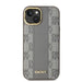 DKNY Leather Checkered Mono Pattern MagSafe iPhone 14 Case - Beige - Cell phone cases and covers<<<HurtelXML