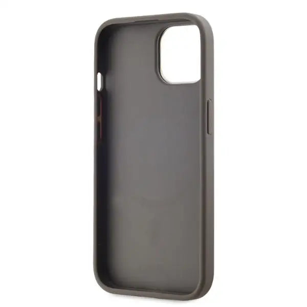 DKNY Leather Checkered Mono Pattern MagSafe iPhone 15 Case - Beige - Cell phone cases and covers<<<HurtelXML