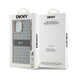 DKNY Leather Mono Stripe & Metal Logo case for iPhone 14 Pro - beige - Cell phone cases and covers<<<HurtelXML
