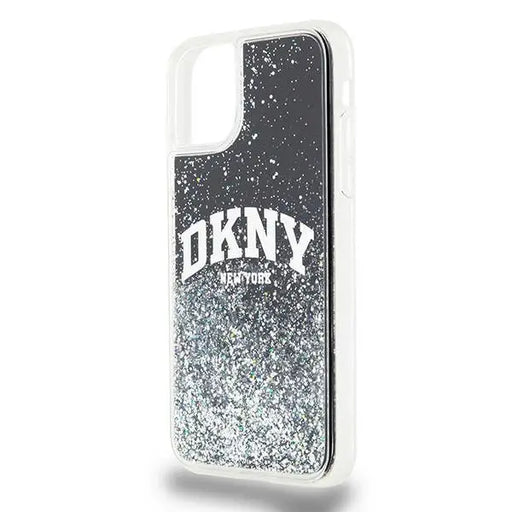 DKNY Liquid Glitter Big Logo case for iPhone 11 / Xr - black - Cell phone cases and covers<<<HurtelXML