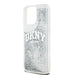 DKNY Liquid Glitter Big Logo case for iPhone 15 Pro Max - white - Cell phone cases and covers<<<HurtelXML