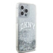 DKNY Liquid Glitter Big Logo case for iPhone 15 Pro Max - white - Cell phone cases and covers<<<HurtelXML