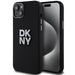 DKNY Liquid Silicone Metal Logo case for iPhone 15 Plus / 14 Plus - black - Cell phone cases and covers<<<HurtelXML