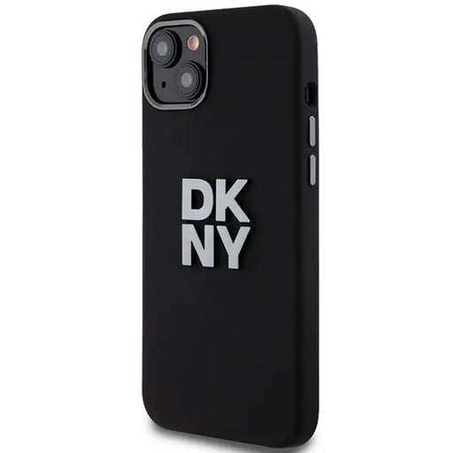 DKNY Liquid Silicone Metal Logo iPhone 15/14/13 Case - Black - Cell phone cases and covers<<<HurtelXML