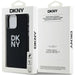 DKNY Liquid Silicone Metal Logo iPhone 15 Pro Case - Black - Cell phone cases and covers<<<HurtelXML