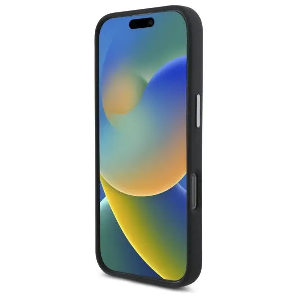 DKNY Liquid Silicone Metal Logo iPhone 16 Pro Case - Black - Cell phone cases and covers<<<HurtelXML