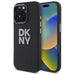 DKNY Liquid Silicone Metal Logo iPhone 16 Pro Max Case - Black - Cell phone cases and covers<<<HurtelXML