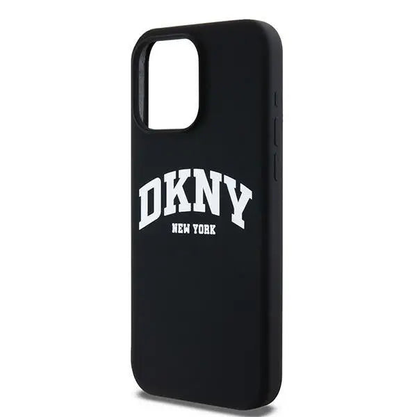DKNY Liquid Silicone White Printed Logo MagSafe iPhone 13 Pro Max Case - Black - Cell phone cases and covers<<<HurtelXML