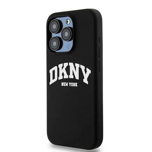 DKNY Liquid Silicone White Printed Logo MagSafe iPhone 14 Pro Case - Black - Cell phone cases and covers<<<HurtelXML