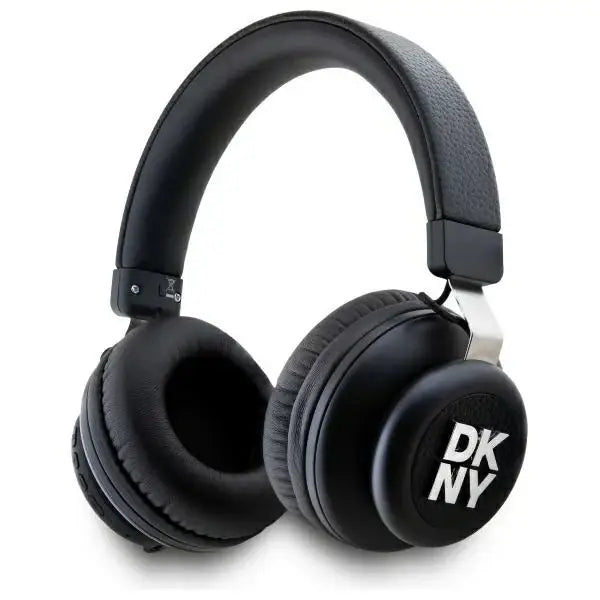 DKNY Metal Logo Bluetooth Over-Ear Headphones - Black - Headphones and speakers<<<HurtelXML