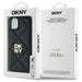 DKNY Quilted Stack Logo iPhone 15 Plus Case - Black - Cell phone cases and covers<<<HurtelXML