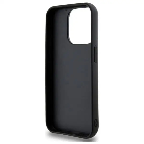 DKNY Quilted Stack Logo iPhone 15 Pro Max Case - Black - Cell phone cases and covers<<<HurtelXML