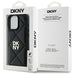 DKNY Quilted Stack Logo iPhone 16 Pro Case - Black - Cell phone cases and covers<<<HurtelXML