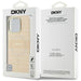 DKNY Repeat Texture Pattern & Stripe MagSafe iPhone 16 Pro Case - Pink - Cell phone cases and covers<<<HurtelXML