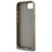 DKNY Repeat Texture Pattern with Tonal Stripe iPhone 16e Case - Beige - Cell phone cases and covers<<<HurtelXML